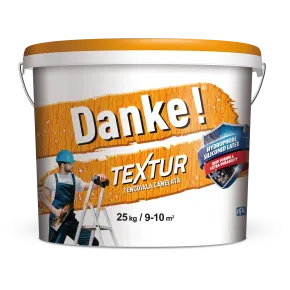 Декоративная штукатурка Короед кирпичный Textur Danke!